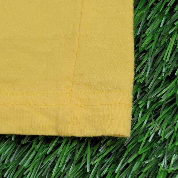 Vintage 90s Paradise-Island Shirt Large 21x27 Yellow - Picture 10 of 12